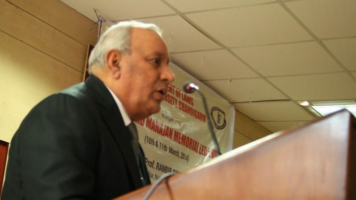 Prof. Ranbir Singh, Vice Chancellor, NLUD, on legal education in India, and his experience