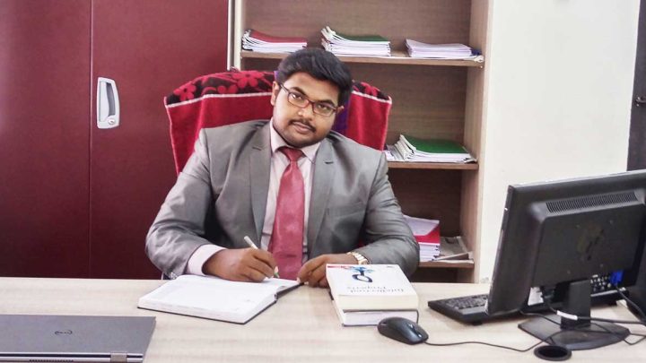 Mahindra Prabu, Asst. Prof. Law (IPR), TNNLS on pursuing a career in Academics and Teaching