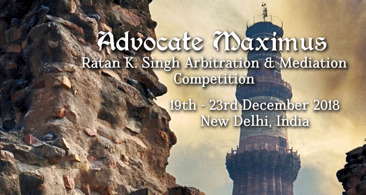 Advocate Maximus: sign up for the global Arb-Med competition