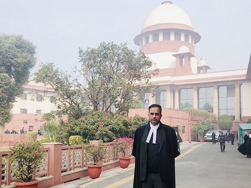 “My motivation stems from a desire to make a tangible difference through my work. Every case is an opportunity to advocate for justice, contribute to governance, and create a positive impact.” – Amod Kumar Bidhuri, Advocate On Record at Supreme Court Of India.