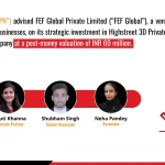 SPN 𝐀𝐝𝐯𝐢𝐬𝐨𝐫𝐬 𝐋𝐋𝐏 𝐚𝐝𝐯𝐢𝐬𝐞𝐬 𝐅𝐄𝐅 𝐆𝐥𝐨𝐛𝐚𝐥 𝐏𝐫𝐢𝐯𝐚𝐭𝐞 𝐋𝐢𝐦𝐢𝐭𝐞𝐝 𝐨𝐧 𝐢𝐭𝐬 𝐬𝐭𝐫𝐚𝐭𝐞𝐠𝐢𝐜 𝐢𝐧𝐯𝐞𝐬𝐭𝐦𝐞𝐧𝐭 𝐢𝐧 𝐇𝐢𝐠𝐡𝐬𝐭𝐫𝐞𝐞𝐭𝟑𝐃 𝐏𝐫𝐢𝐯𝐚𝐭𝐞 𝐋𝐢𝐦𝐢𝐭𝐞𝐝, 𝐯𝐚𝐥𝐮𝐞𝐝 𝐚𝐭 𝐚 𝐩𝐨𝐬𝐭 𝐦𝐨𝐧𝐞𝐲 𝐯𝐚𝐥𝐮𝐚𝐭𝐢𝐨𝐧 𝐨𝐟 𝐈𝐍𝐑 𝟔𝟎 𝐌𝐢𝐥𝐢𝐨𝐧.